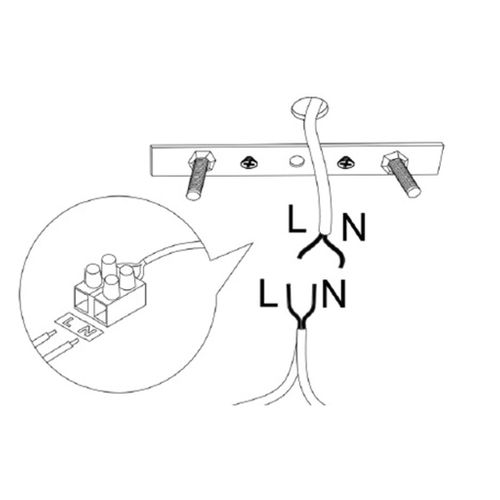 Suspension En Métal À Hauteur Réglable Valiz - 4 Abat-jours - L. 110 X H. 40/120 Cm - Multicolore