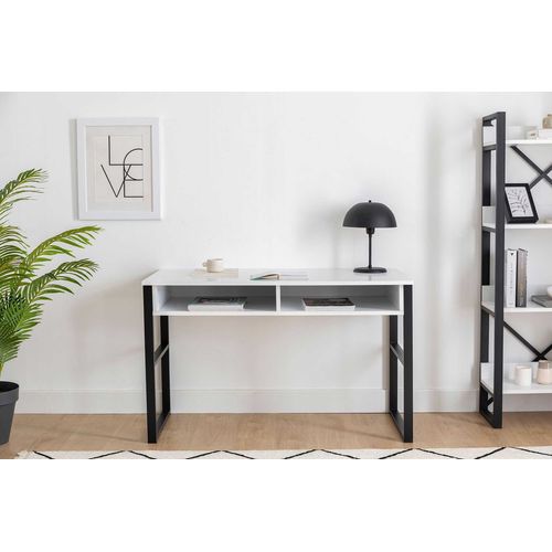 Misto Bureau Det#039;étude - 100 % Mélamine - Blanc