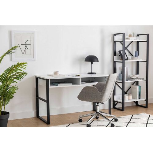 Misto Bureau Det#039;étude - 100 % Mélamine - Blanc