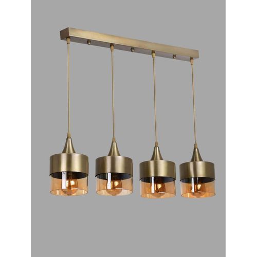 Suspension En Métal 4 Abat-jour Sahra