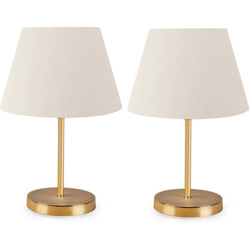 Lampe à Poser En Métal Et Pvc Naya (lot De 2)