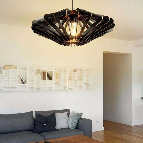 Suspension En Mdf Big Angel Noir