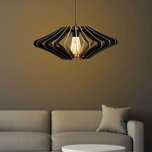 Suspension En Mdf Big Angel Noir