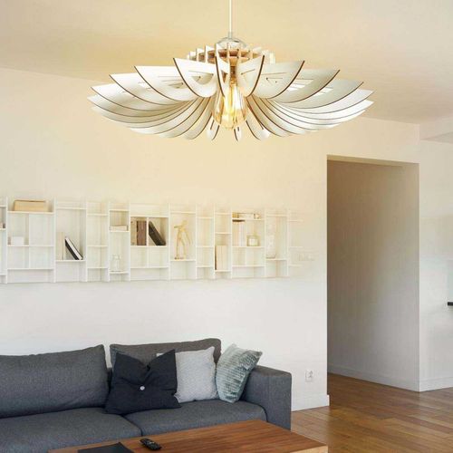 Suspension Daisy Blanc