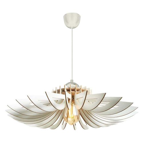 Suspension Daisy Blanc