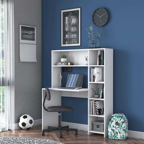Bureau Avec Niches De Rangement Simplicity