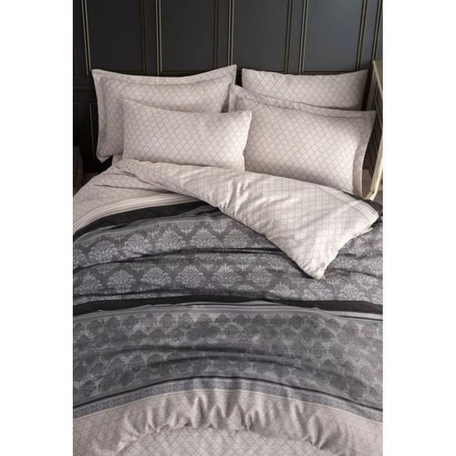 Parure De Lit - 1 Housse De Couette 220 X 240 Cm + 2 Taies D'oreiller 60 X 60 Cm - 65% Coton