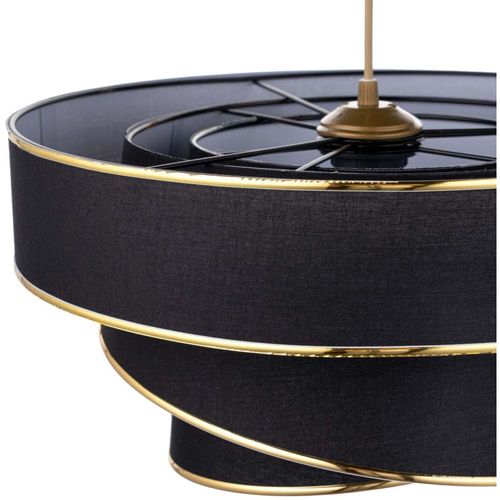 Suspension En Métal Couper Noir