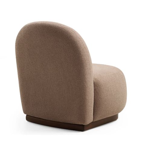 Fauteuil Marshmallow Tissu Capuccino