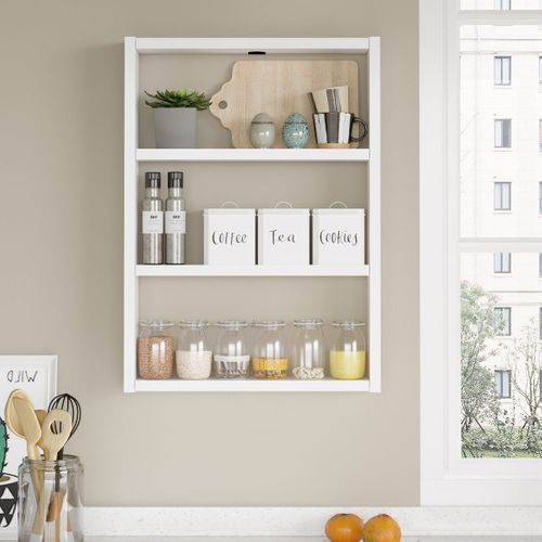 Etagère Murale 3 Tablettes H60 Cm