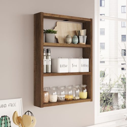 Etagère Murale 3 Tablettes H60 Cm