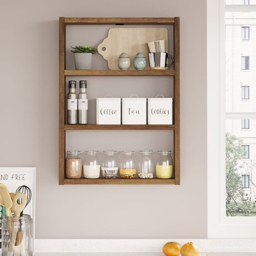 Etagère Murale 3 Tablettes H60 Cm