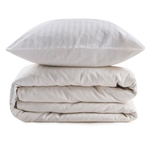 Parure De Lit - 1 Housse De Couette 220 X 240 Cm + 2 Taies D'oreiller 60 X 60 Cm - 80% Coton