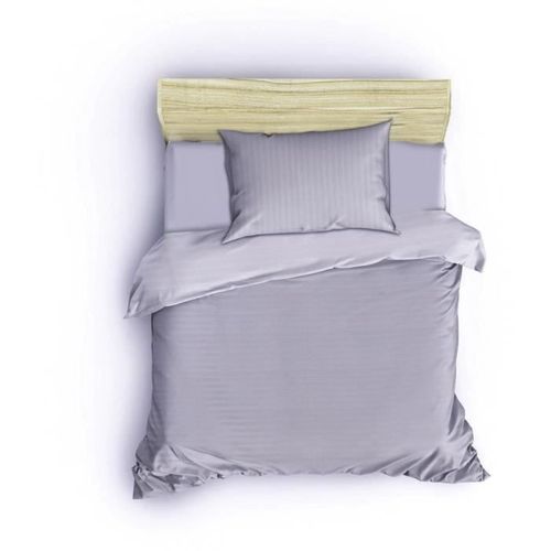 Parure De Lit - 1 Housse De Couette 220 X 240 Cm + 2 Taies D'oreiller 60 X 60 Cm - 80% Coton