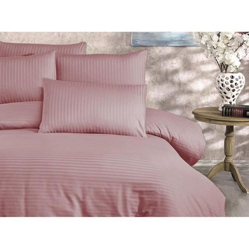 Parure De Lit - 1 Housse De Couette 220 X 240 Cm + 2 Taies D'oreiller 60 X 60 Cm - 80% Coton