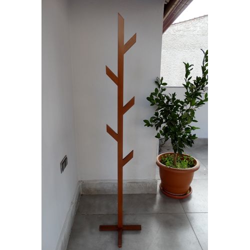 Arbrano 162 Cm Portemanteu Sur Pied, Fait-main Et En Bois