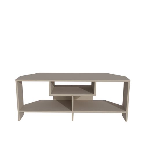 Maldiv Meuble TV D'angle 120 Cm Niches Design (beige)