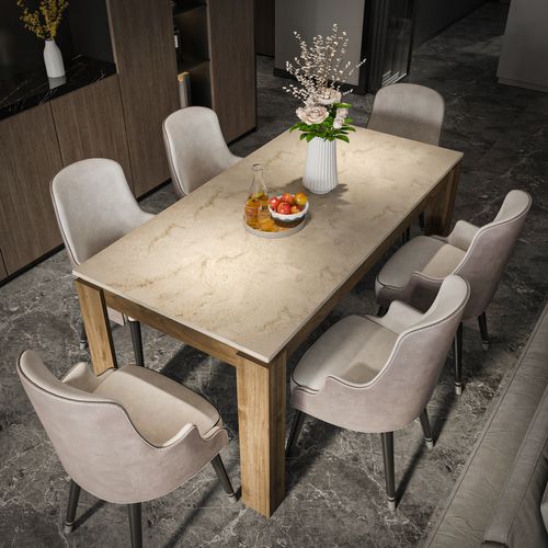 Table à Manger, Table De Repas Manhattan 160 Cm