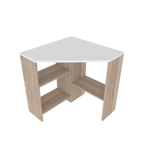 Alison Bureau D'angle Modern 72 Cm (cordoba Et Blanc)