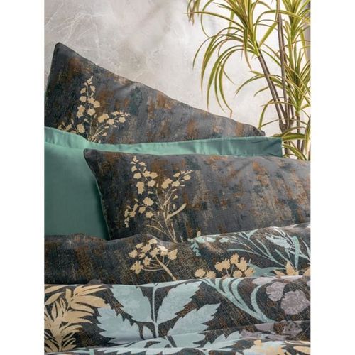 Parure De Lit - 1 Housse De Couette 220 X 240 Cm + 2 Taies D'oreiller 60 X 60 Cm - Menthe
