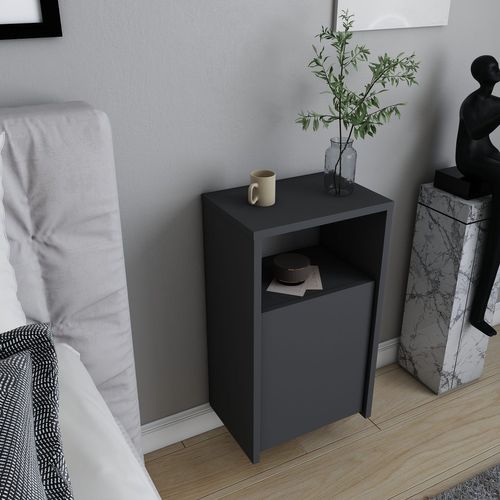 Table De Chevet Suspendu Lovid Anthracite