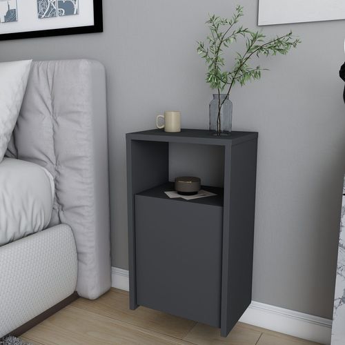 Table De Chevet Suspendu Lovid Anthracite