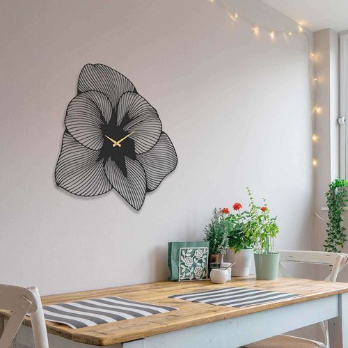 Horloge En Métal Azalée 70 Cm