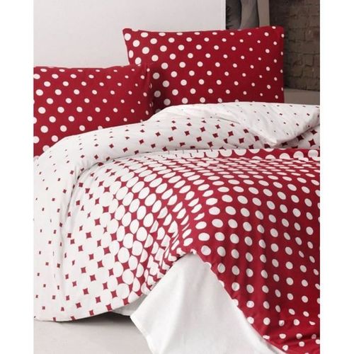 Parure De Lit - 1 Housse De Couette 220 X 240 Cm + 2 Taies D'oreiller 60 X 60 Cm - 100% Coton