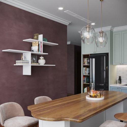 Etagère Murale Suspendue L123 Cm