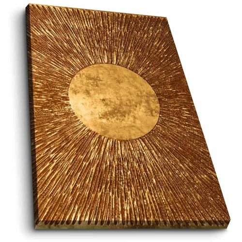 Toile Décorative Gold Sun 45 X 70 Cm