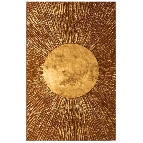 Toile Décorative Gold Sun 45 X 70 Cm