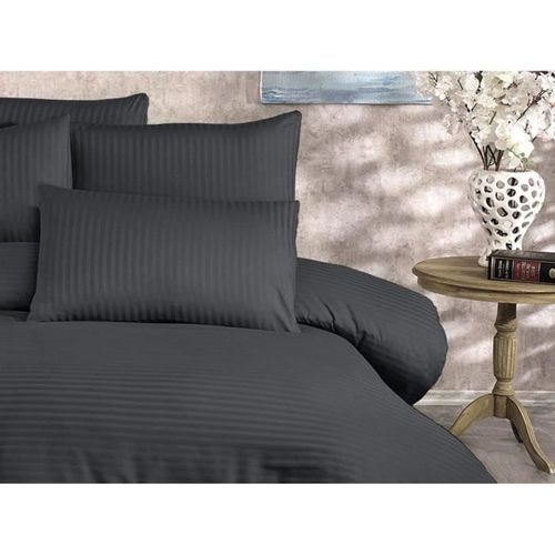 Parure De Lit - 1 Housse De Couette 220x240 Cm + 2 Taies D'oreiller 60x60 Cm - 70% Polyester