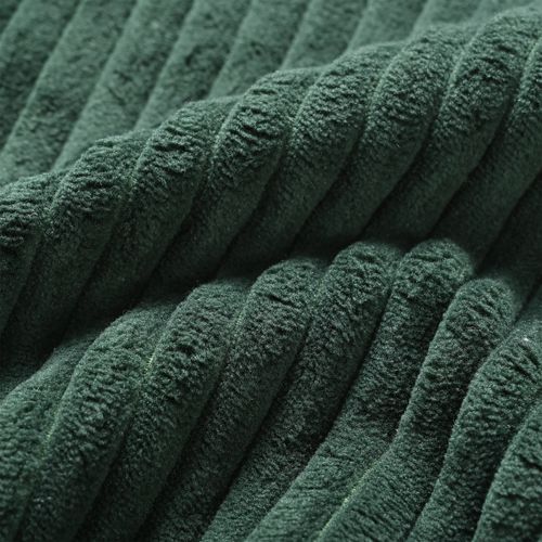 Canapé D'angle, 3 Places, Avec Repose-pieds, Revêtement En Velours Côtelé