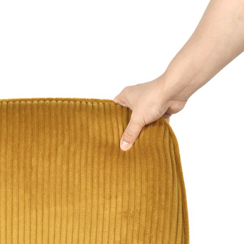 Fauteuil De Bureau Siège Pivotant Hauteur Réglable En Velours Côtelé