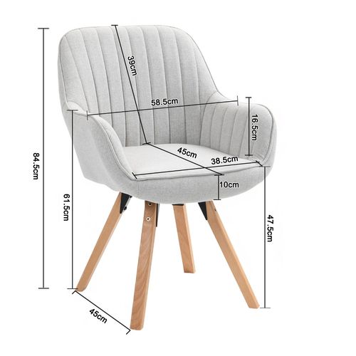 Table Salle à Manger Avec 2 Chaises, Ensemble De 3 Meubles, Bois Clair + Beige