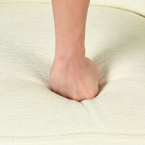 Lot De 2 Fauteuils Scandinaves En Tissu Caramel Avec Pieds Métal