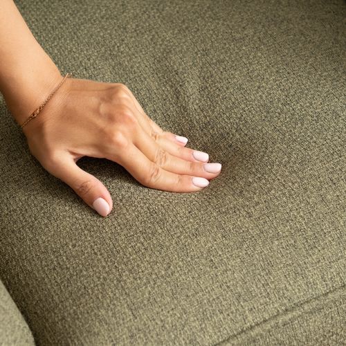 Lot De 6 Chaises Salle à Manger Pivotantes Avec Accoudoirs Pieds Bois Massif, Vert