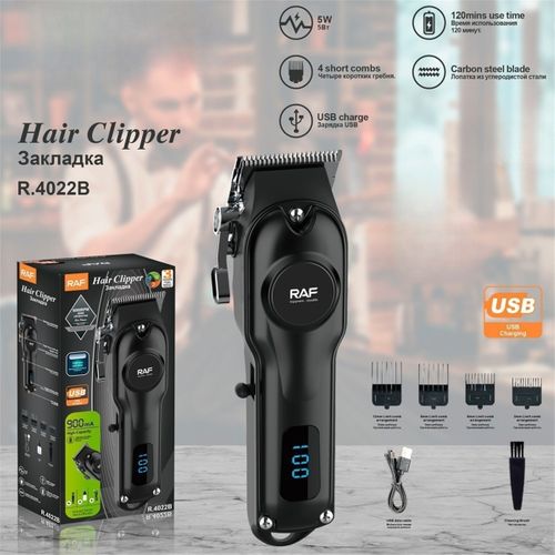 Tondeuse à Cheveux Électrique Multifonctionnelle Avec Interface USB