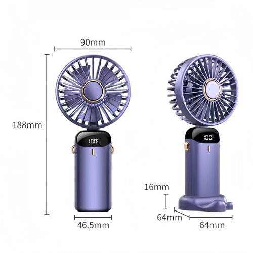 Ventilateur Portable USB: Multifonctionnel Silencieux Et Longue Autonomie