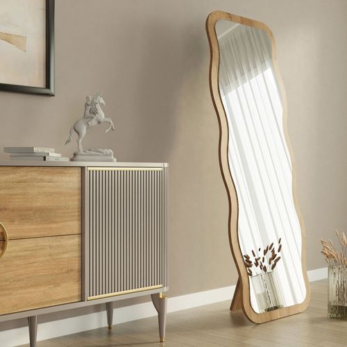 Miroir Sur Pieds En Bois 50x160cm