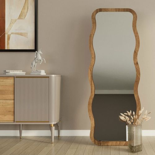 Miroir Sur Pieds En Bois 50x160cm