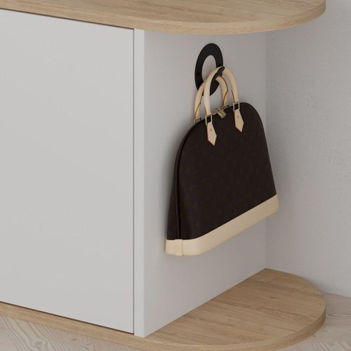 Meuble De Rangement Chaussures 2 Portes L104 Cm