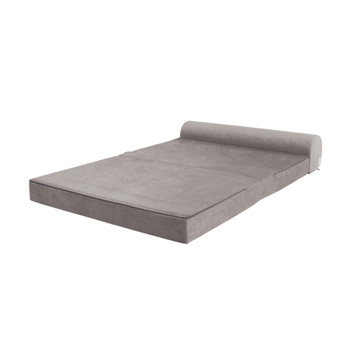 Canapé Convertible En Tissu Velours L120 Cm