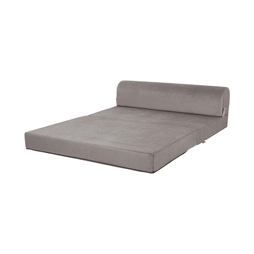 Canapé Convertible En Tissu Velours L120 Cm