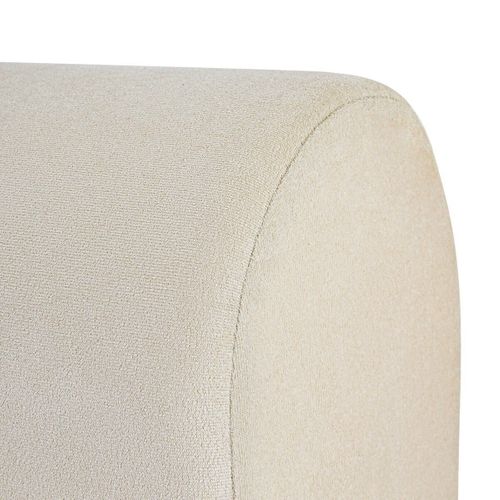 Canapé Convertible En Tissu Velours L120 Cm