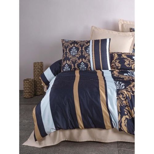 Parure De Lit - 1 Housse De Couette 220 X 240 Cm + 2 Taies D'oreiller 60 X 60 Cm - 100 % Polyester
