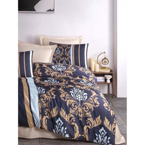 Parure De Lit - 1 Housse De Couette 220 X 240 Cm + 2 Taies D'oreiller 60 X 60 Cm - 100 % Polyester