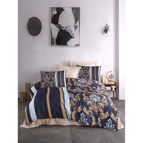 Parure De Lit - 1 Housse De Couette 220 X 240 Cm + 2 Taies D'oreiller 60 X 60 Cm - 100 % Polyester
