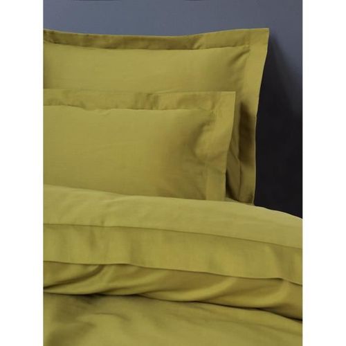 Parure De Lit - 1 Housse De Couette 220 X 240 Cm + 2 Taies D'oreiller 60 X 60 Cm - Vert