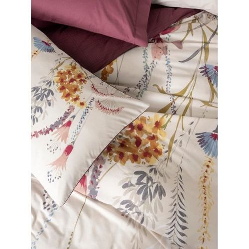 Parure De Lit - 1 Housse De Couette 220 X 240 Cm + 2 Taies D'oreiller 60 X60 Cm - Rouge